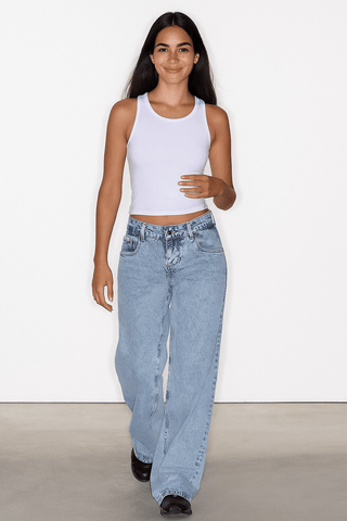 Fenna Jeans Schlaghose High Waist - Hosen - Himmelblau - Müller Mode
