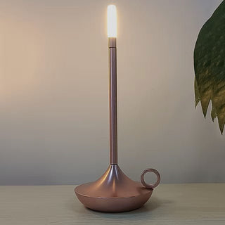 FlameLight - Kerzenlicht - Tischlampe - Roségold - Müller Mode