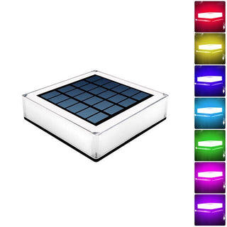 Flashlight - Solar - Außenlampe - Außenbeleuchtung - RGB - Müller Mode