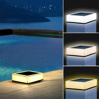 Flashlight - Solar - Außenlampe - Außenbeleuchtung - Weiß - Müller Mode