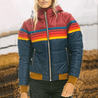 Frederikke - Pufferjacke für Frauen - Pufferjacken - Dunkelblau - Müller Mode