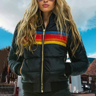 Frederikke - Pufferjacke für Frauen - Pufferjacken - Schwarz - Müller Mode