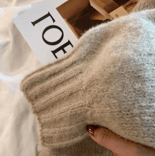 Frida - Strickjacke in Einheitsgröße - Strickwaren - Grau - Müller Mode