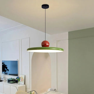 Glint - Bauhaus - inspirierte Glazen Lampe - Deckenleuchte - Rot - Müller Mode