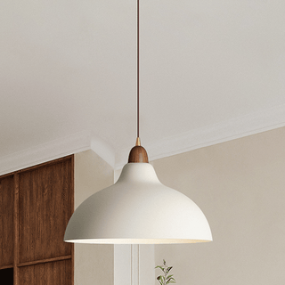 Glowiva - Skandinavische Hanglampe - Deckenleuchte - Weiß - Müller Mode