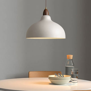 Glowiva - Skandinavische Hanglampe - Deckenleuchte - Weiß - Müller Mode
