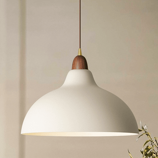 Glowiva - Skandinavische Hanglampe - Deckenleuchte - Weiß - Müller Mode