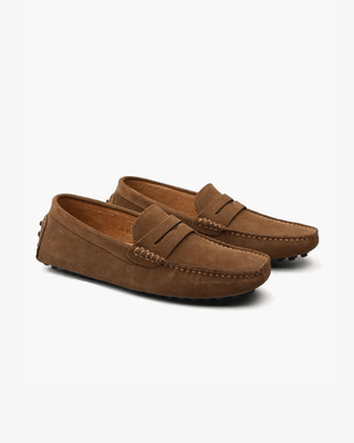 Gustaaf Wildleder Mokassin Loafer - Loafers - Braun - Müller Mode