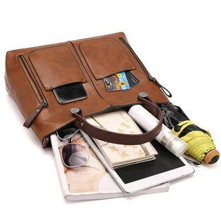 Hanne - Klassische Umhängetasche - Schultertaschen - Braun - Müller Mode