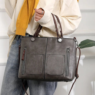 Hanne - Klassische Umhängetasche - Schultertaschen - Grau - Müller Mode
