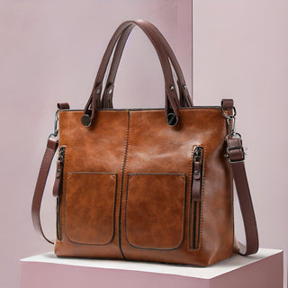 Hanne - Klassische Umhängetasche - Schultertaschen - Braun - Müller Mode