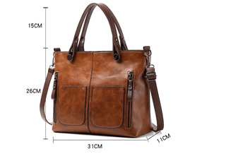 Hanne - Klassische Umhängetasche - Schultertaschen - Grau - Müller Mode