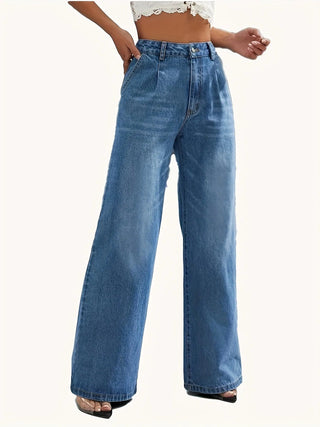 Heidi Weitbein - Jeanshose Hohe Taille - Jeans - Hellblau - Müller Mode