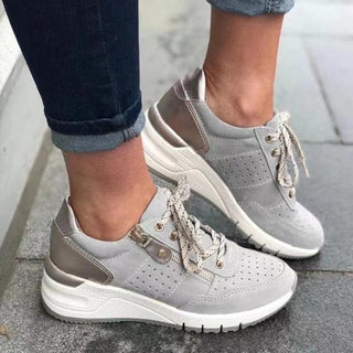 Hilda - Komfortabler Schuhe - Sneakers - Grau - Müller Mode