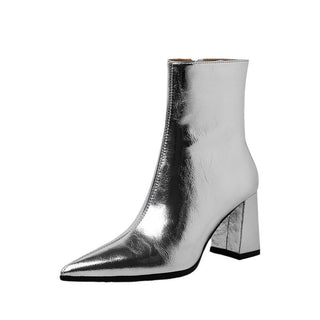 Inez Metallic - Stiefeletten - Stiefel - Silber - Müller Mode