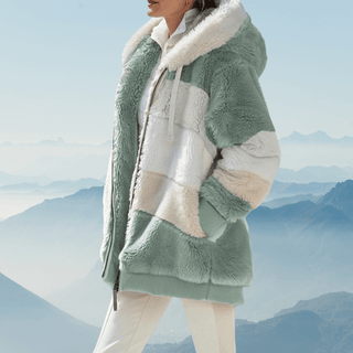 Ingeborg - Warme Fleece - Jacken in Übergröße - Winterjacken - Grün - Müller Mode