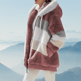 Ingeborg - Warme Fleece - Jacken in Übergröße - Winterjacken - Rot - Müller Mode