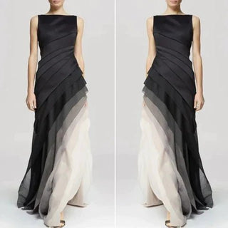 Irmelin - Ärmelloses Kleid - Maxikleid - Kleider - Schwarz - Müller Mode