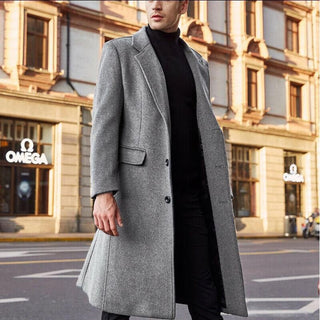 Jannik - Herren - Wintermantel - Winterjacken - Grau - Müller Mode