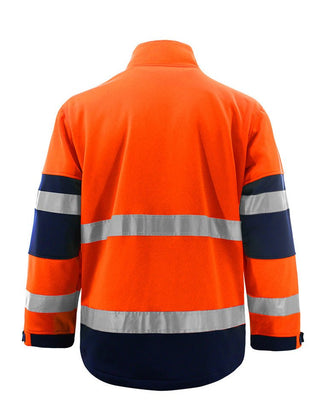 Jarrell Reflektierende Sicherheits - Arbeitsjacke - Arbeitsjacken - Orange Marine - Müller Mode