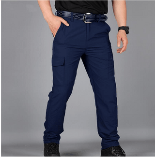 Jefferson - Cargo - Hose - Robuste Konstruktion - Cargohosen - Blau - Müller Mode