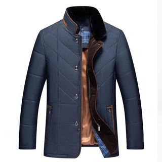 Jesper - Winterjacke für Männer - Winterjacken - Blau - Müller Mode