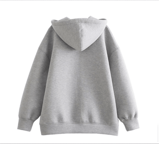 Jewel - Kapuzenpullover mit Reißverschluss - Lässige Oberbekleidung - Sweatshirts & Hoodies - Grau - Müller Mode