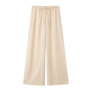 Jezebel - Lässiges Set - Lockere Passform - Sets - Beige Hosen - Müller Mode