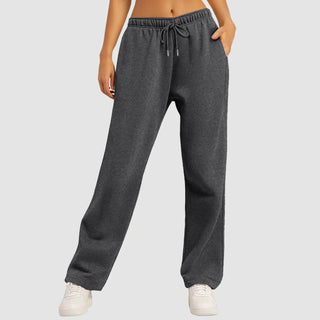 Juniper - Lässige Jogginghose - Weites Bein - Jogginghosen - Dunkelgrau - Müller Mode