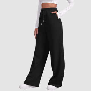 Juniper - Lässige Jogginghose - Weites Bein - Jogginghosen - Schwarz - Müller Mode