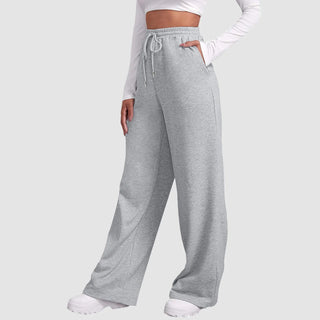 Juniper - Lässige Jogginghose - Weites Bein - Jogginghosen - Silber - Müller Mode
