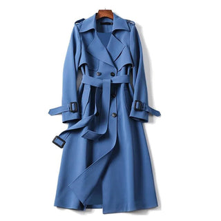 Karoline - Trenchcoat - Frühlingsmantel - Leichte Jacken - Blau - Müller Mode