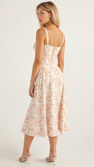 Kiana - Taillenkleid - Bustier - Design - Kleider - Rosa - Müller Mode