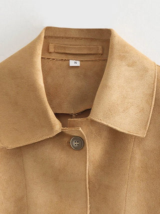 Kristabelle - Vintage Jacke - Herbst - Outfit - Leichte Jacken - Khaki - Müller Mode