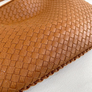 Laila - Gewebte Tasche - Schultertaschen - Blau - Müller Mode