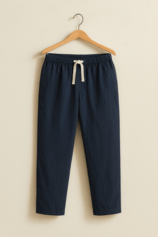 Laurentius Freizeithose mit Kordelzug - Hosen - Marineblau - Müller Mode