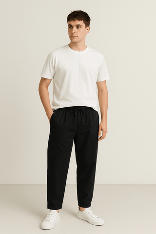 Laurentius Freizeithose mit Kordelzug - Hosen - Schwarz - Müller Mode