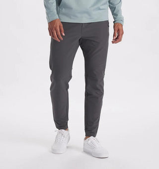 Laurits - Stretch - Hose - Hosen - Chinos - Grau - Müller Mode