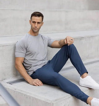 Laurits - Stretch - Hose - Hosen - Chinos - Hellgrün - Müller Mode