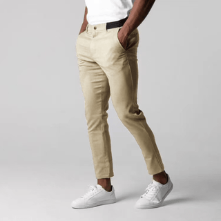 Laurits - Stretch - Hose - Hosen - Chinos - Khaki - Müller Mode
