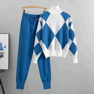 Lila - Elegantes Set - Sets - Blau - Müller Mode