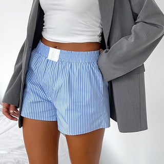 Lily - Virale Boxershorts - Trendig und Bequem - Shorts - Blau - Müller Mode