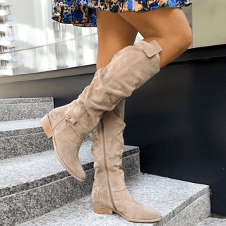 Lis - Freizeitstiefel für Frauen - Stiefel - Beige - Müller Mode