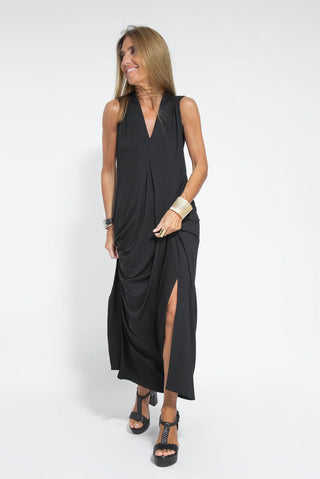 Lisbeth - Schlankes Kleid - Kleider - Schwarz - Müller Mode