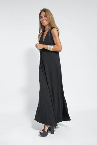 Lisbeth - Schlankes Kleid - Kleider - Schwarz - Müller Mode