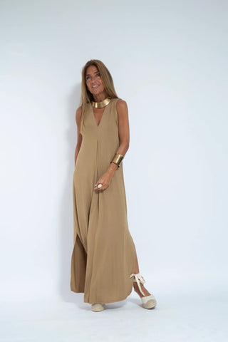 Lisbeth - Schlankes Kleid - Kleider - Weiß - Müller Mode