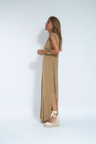 Lisbeth - Schlankes Kleid - Kleider - Weiß - Müller Mode
