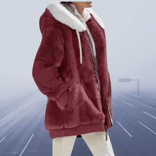 Liva - Weiche und eng anliegende Jacke für den Winter - Winterjacken - Rot - Müller Mode