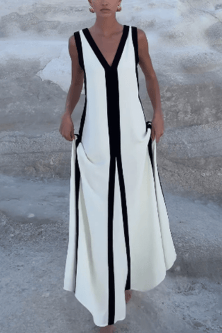 Lorelei - Maxikleid - Reversible Style - Kleider - Weiß - Müller Mode