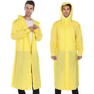 Luca - Erleben Sie Komfort im Regen mit dieser Unisex - Regenjacke - Leichte Jacken - Gelb - Müller Mode